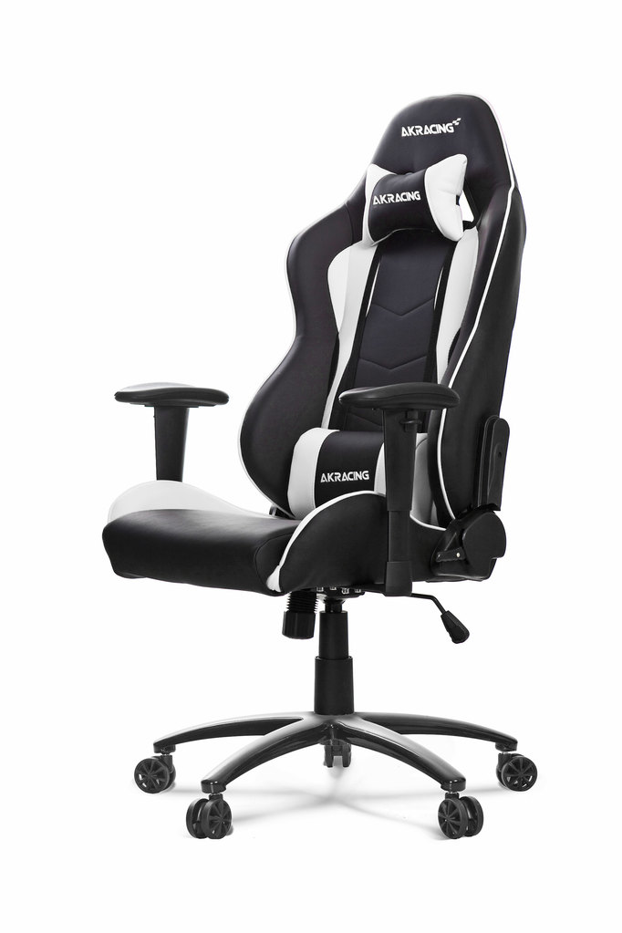 AKRacing Nitro Gaming Chair White Геймърски стол