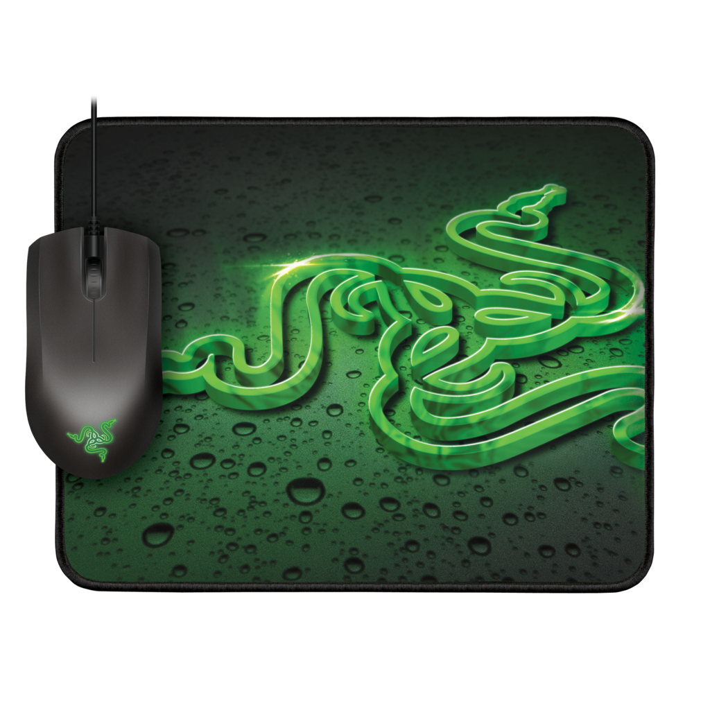 Razer Abyssus 1800 и Razer Goliathus Speed Комплект геймърска мишка и пад