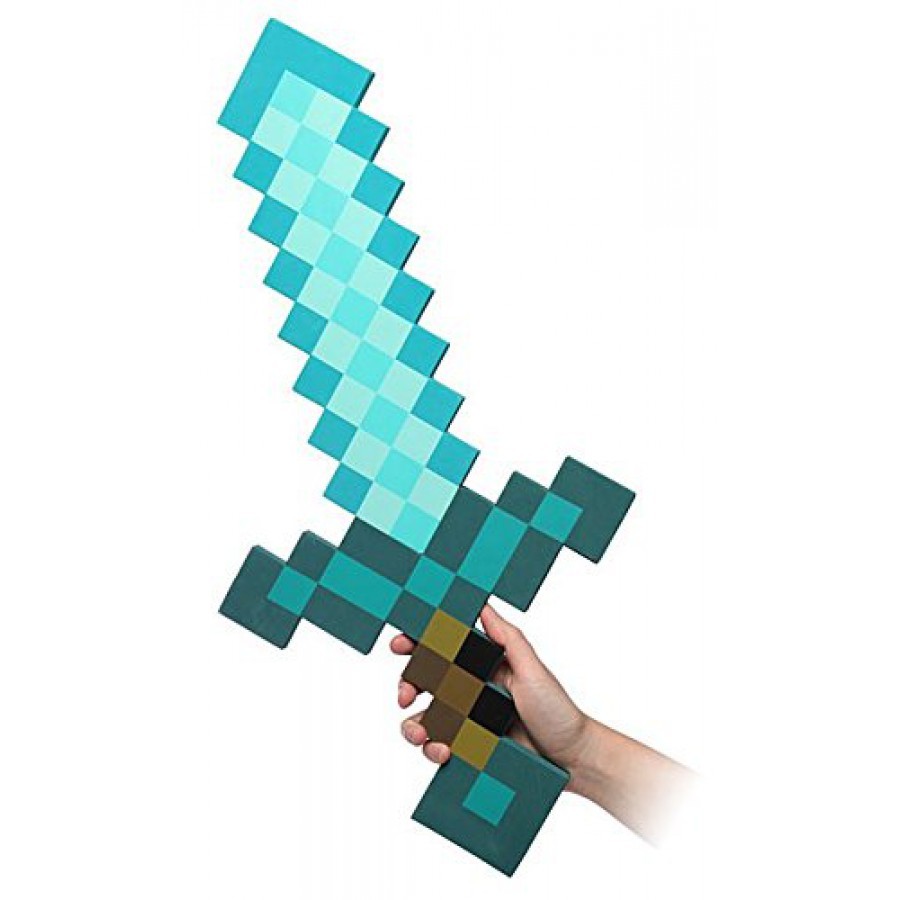 Minecraft Foam Diamond Sword от пяна