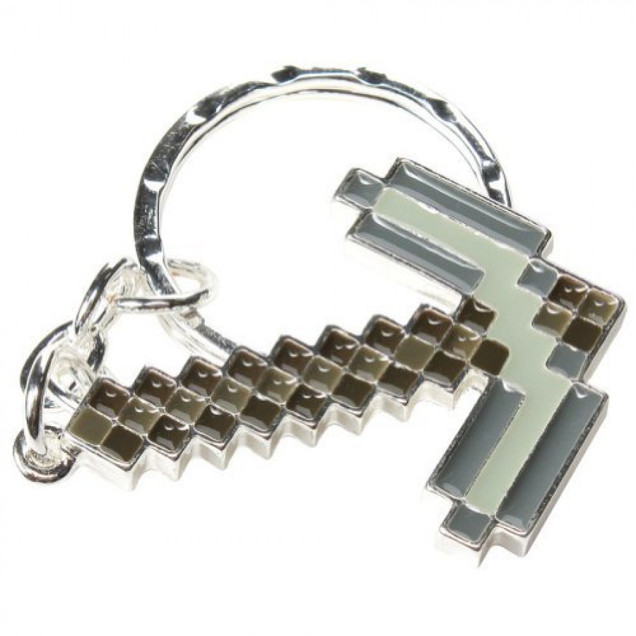 Minecraft Pickaxe Keychain ключодържател