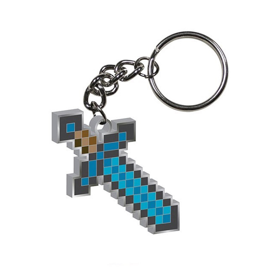 Minecraft Diamond Sword Keychain ключодържател