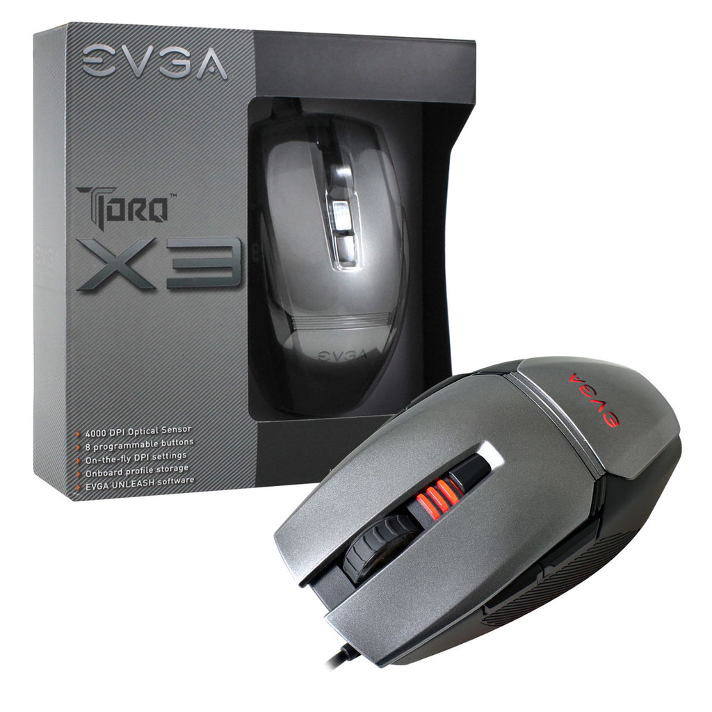 EVGA TORQ X3 Геймърска оптична мишка