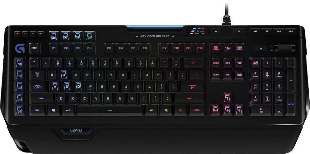 Logitech G910 Orion Spectrum RGB механична клавиатура с Romer-G суичове