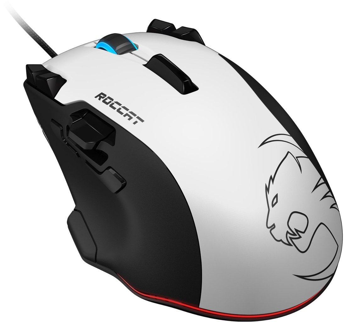 Roccat Tyon White Геймърска лазерна мишка