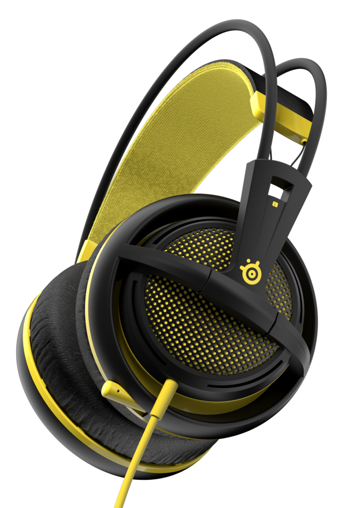 SteelSeries Siberia 200 Proton Yellow Геймърски слушалки с микрофон