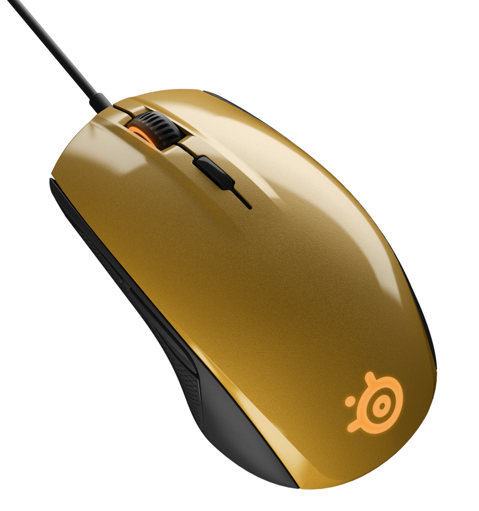 SteelSeries Rival 100 Alchemy Gold Геймърска оптична мишка