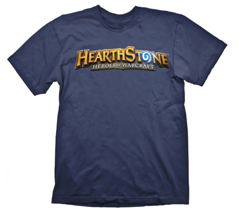 Hearthstone T-Shirt Logo Navy, Size L