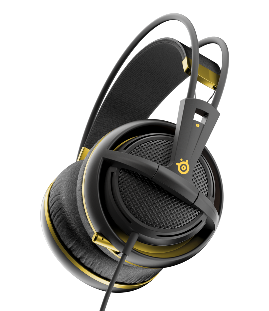 SteelSeries Siberia 200 Alchemy Gold Геймърски слушалки с микрофон