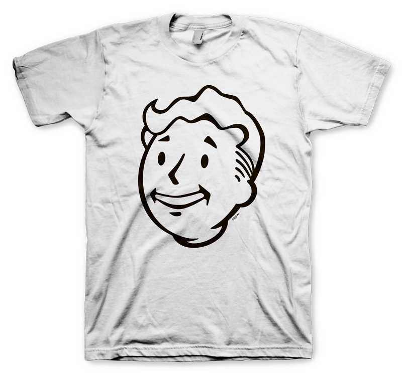 Fallout Vault Boy Face Тениска - Размер M