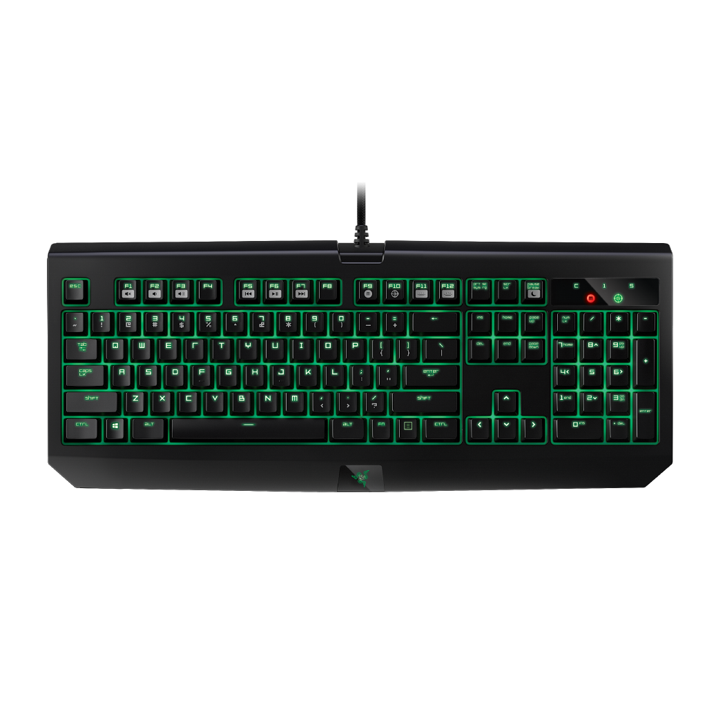 Razer BlackWidow Ultimate 2016 Геймърска механична клавиатура със зелени суичове