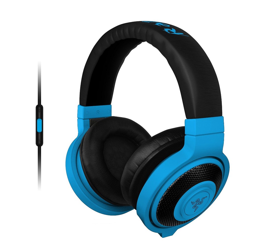 Razer Kraken Mobile Neon Blue Мобилни геймърски слушалки