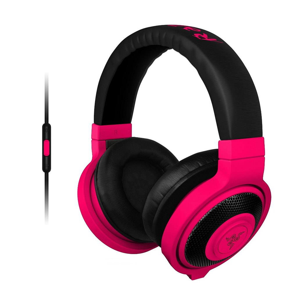 Razer Kraken Mobile Neon Red Мобилни геймърски слушалки