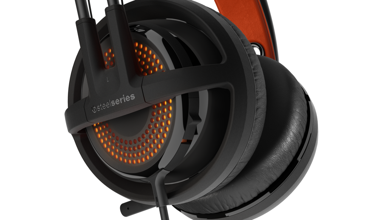 SteelSeries Siberia 350 Black DTS 7.1 Геймърски слушалки с микрофон