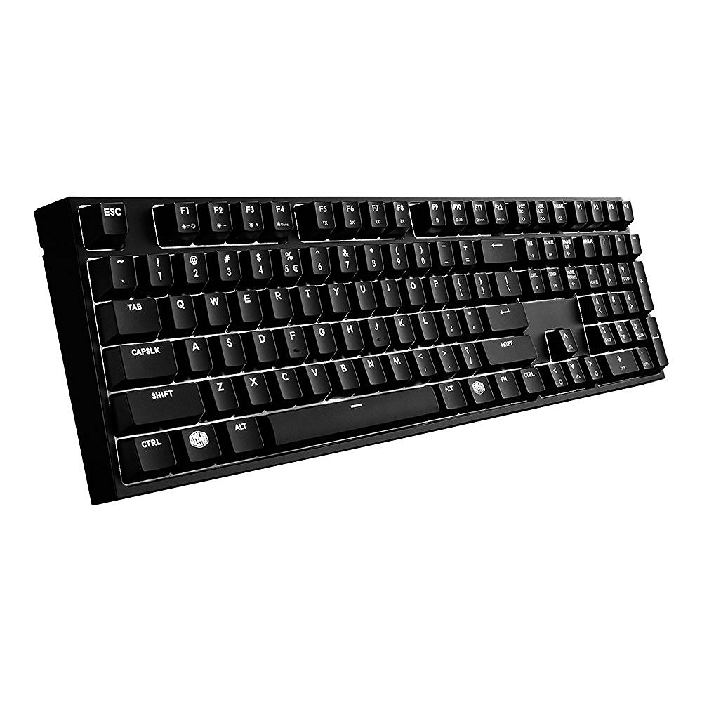 Cooler Master MasterKeys Pro L Brown White LED Геймърска механична клавиатура с Cherry MX Brown суичове