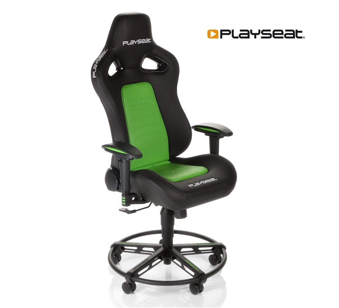 Playseat L33T Green Ергономичен геймърски стол