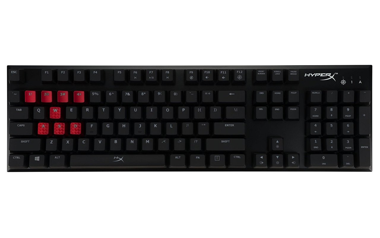 Kingston HyperX Alloy FPS Геймърска механична клавиатура с Cherry MX Blue суичове