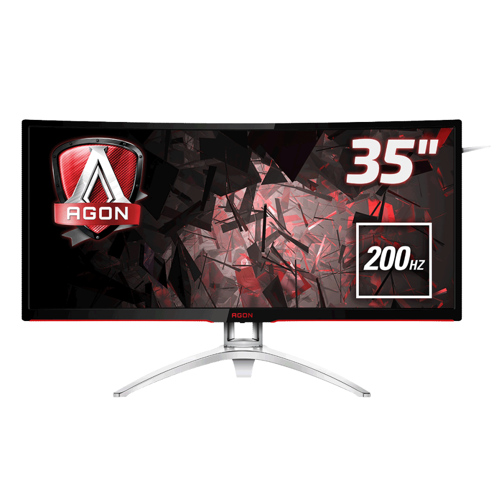 AOC AGON AG352QCX 35", 200 Hz, 21:9, 2560x1080, Curved Геймърски монитор за компютър