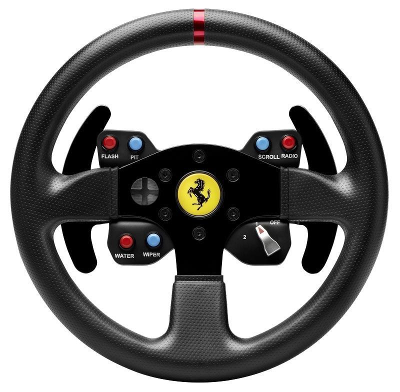 Thrustmaster Ferrari GTE Wheel Add-On Ferrari 458 Challenge Edition Геймърски волан за PC, PlayStation 3, PlayStation 3 и Xbox One