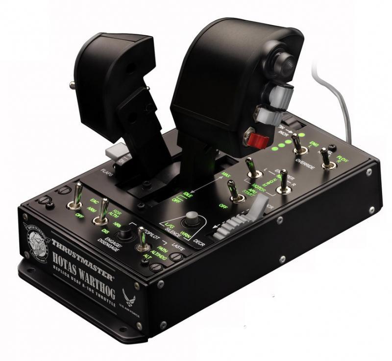 Thrustmaster Hotas Warthog Dual Throttles Геймърски контролер за PC