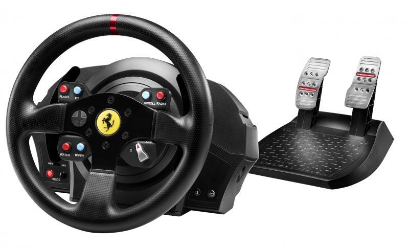 Thrustmaster T300 Ferrari GTE Геймърски волан с педали за PC, PlayStation 4 и PlayStation 3