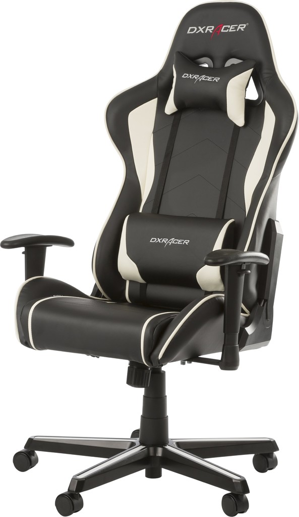 DXRacer Formula Gaming Chair Black/White OH/FL08/NW Геймърски стол