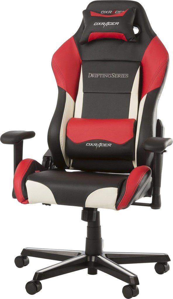 DXRacer Drifting Gaming Chair Black/Red OH/DH61/NWR Геймърски стол