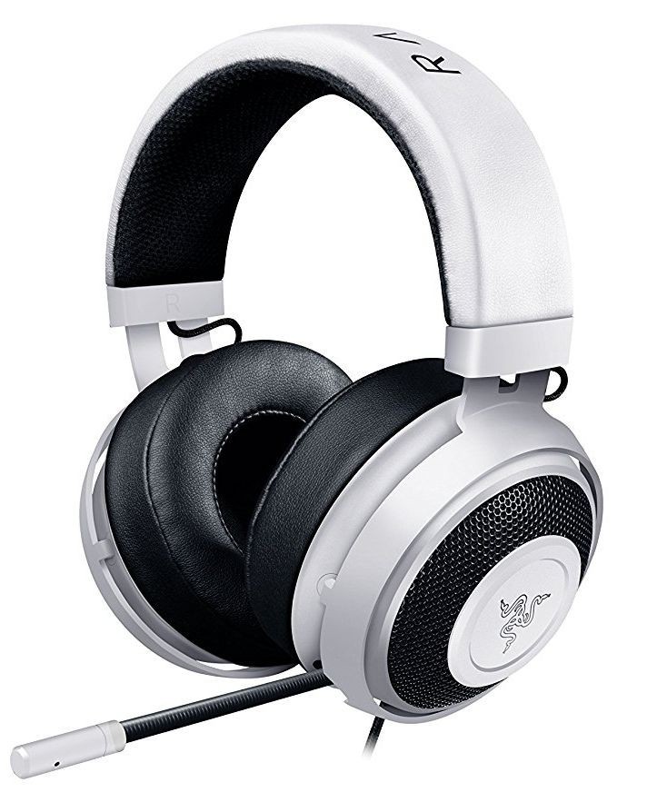 Razer Kraken Pro V2 Oval  White Геймърски слушалки с микрофон