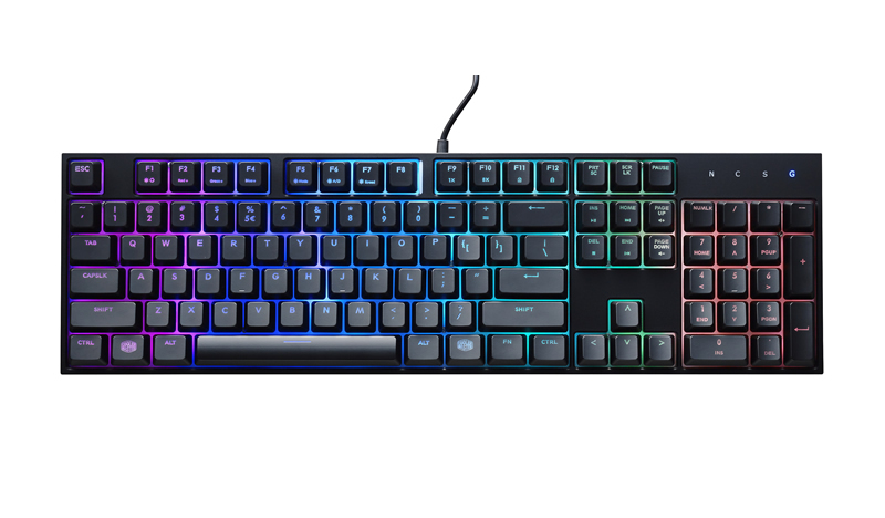 Cooler Master MasterKeys Lite L RGB Геймърска клавиатура