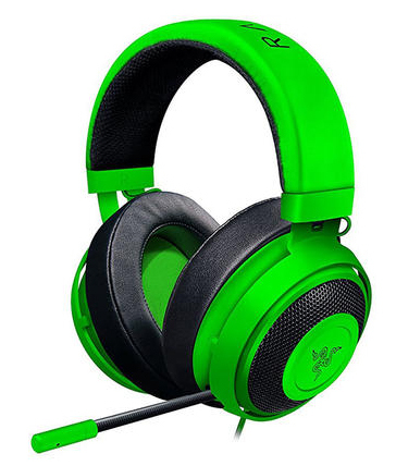 Razer Kraken Pro V2 Oval Green Геймърски слушалки с микрофон