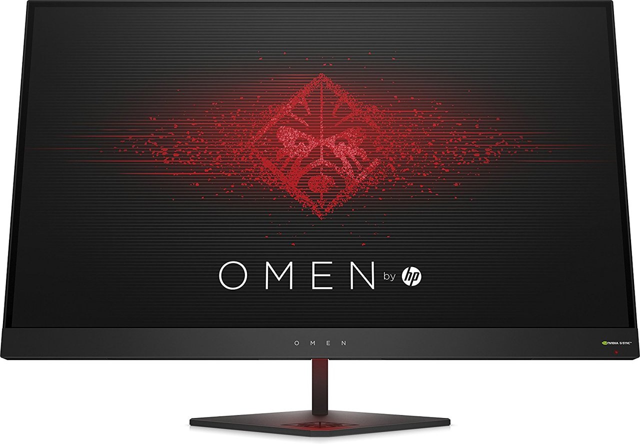 OMEN by HP 27", 1ms, 165 Hz, NVIDIA G-Sync, QHD 2560x1440, Геймърски монитор за компютър