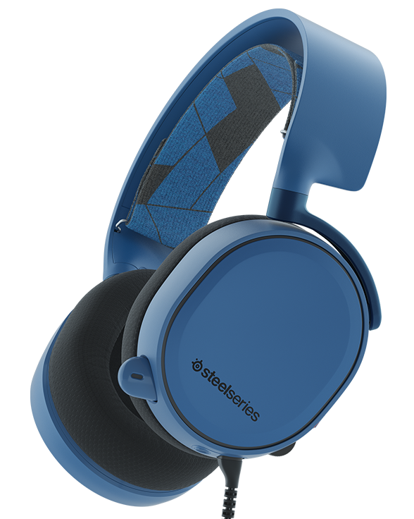 SteelSeries Arctis 3 Blue 7.1 Геймърски слушалки с микрофон