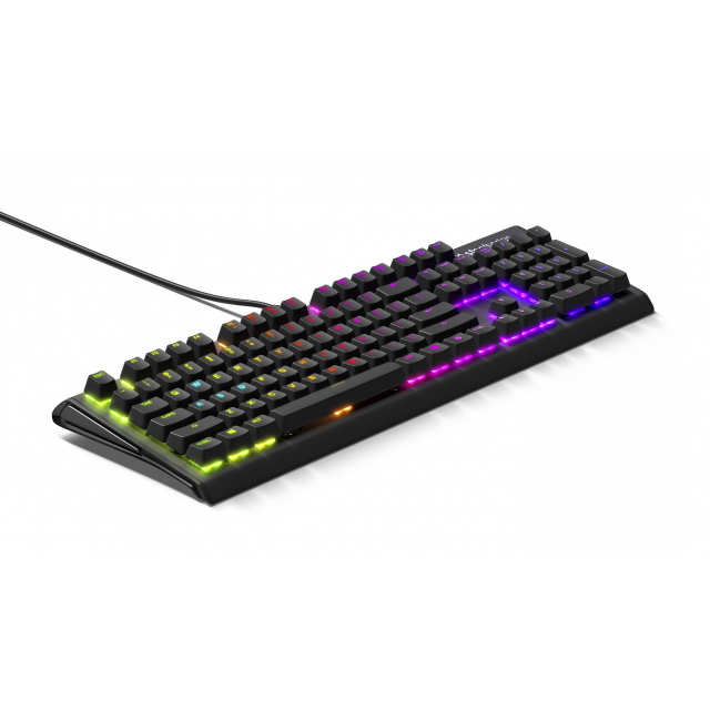 SteelSeries Apex M750 RGB Геймърска механична клавиатура със SteelSeries QX2 суичове