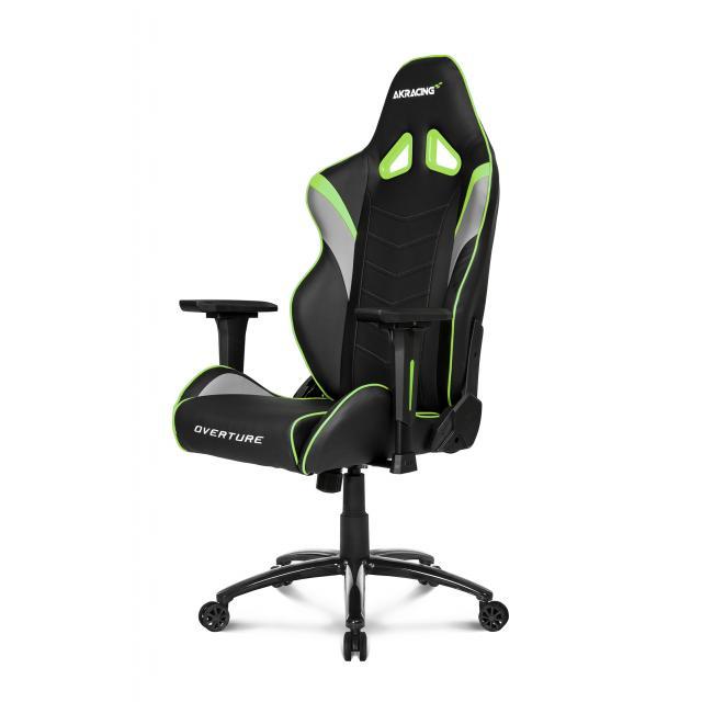 AKRacing Overture Gaming Chair Green Геймърски стол