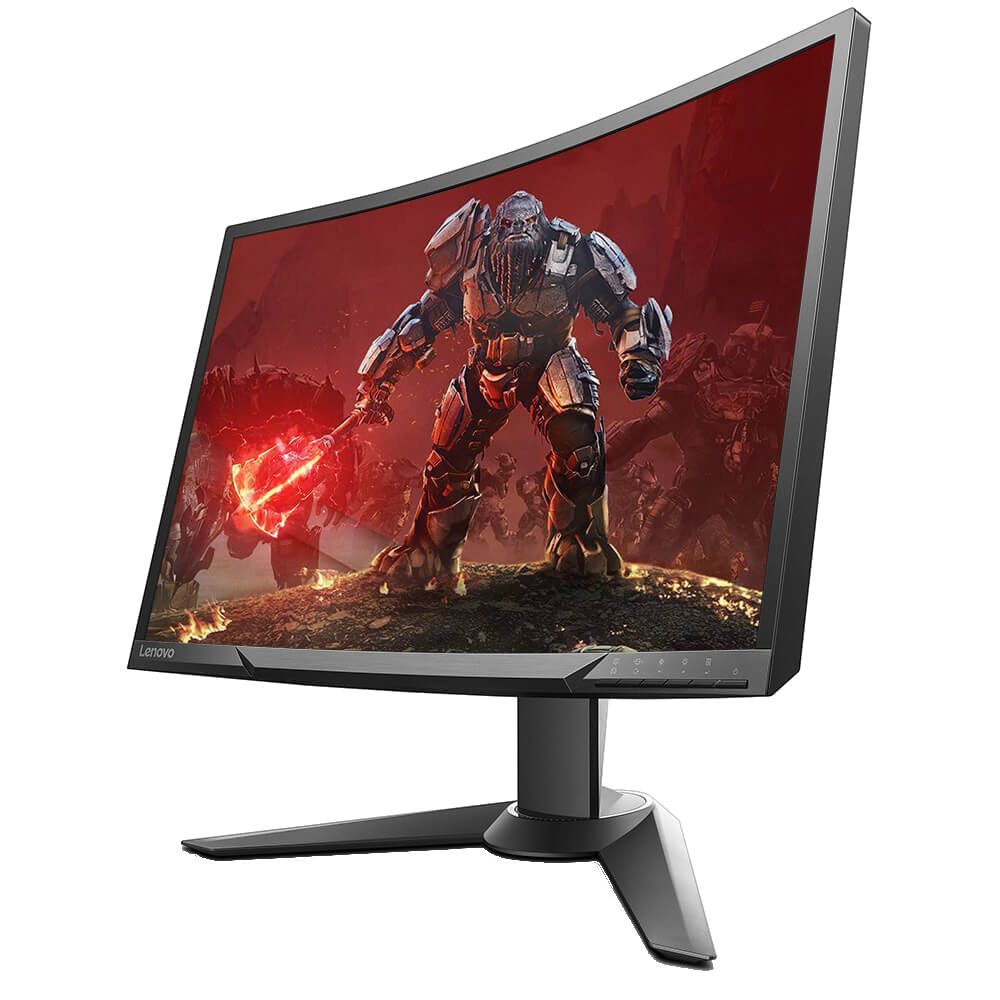 Lenovo Y27f 27", 144Hz, Curved, 4ms, AMD Freesync Геймърски монитор за компютър