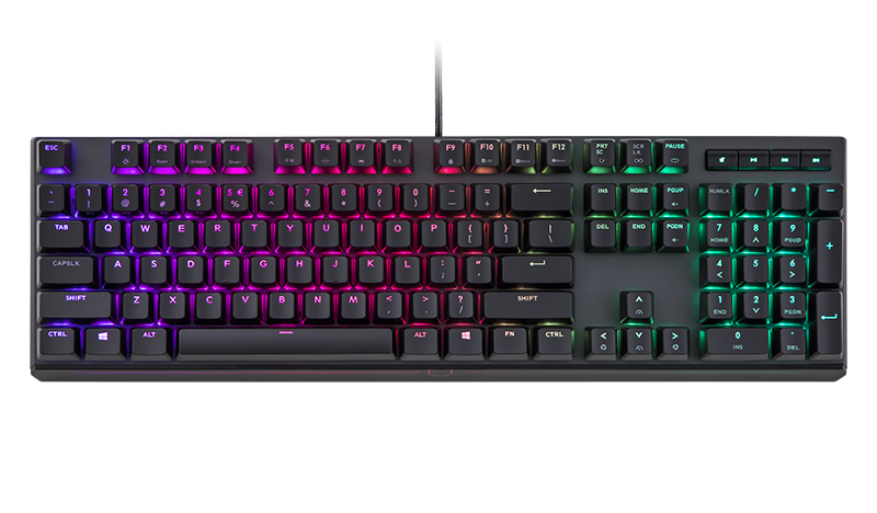 Cooler Master MasterKeys MK750 RGB Геймърска механична клавиатура с Cherry MX Brown суичове