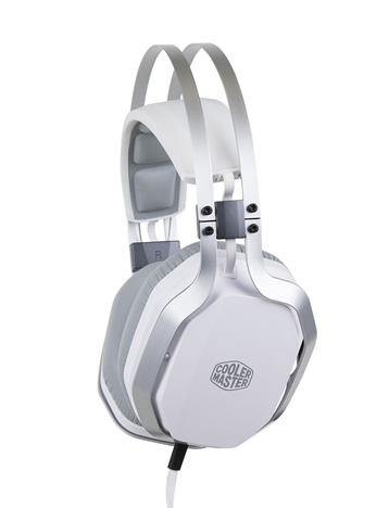 Cooler Master MasterPulse White Over-Ear Геймърски слушалки с микрофон