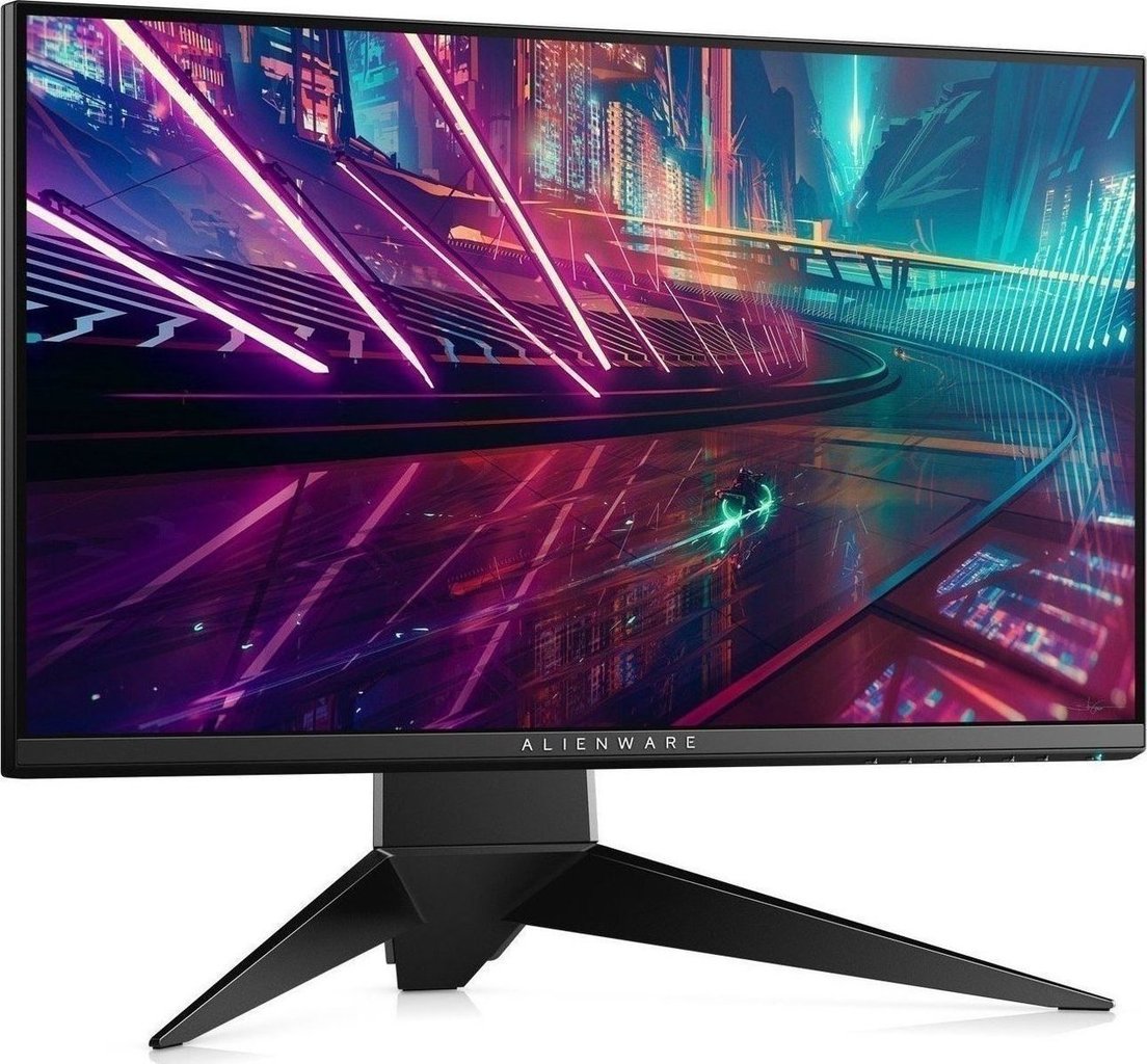 Alienware 25", 240 HZ, 1ms, AMD FreeSync, 1080p Геймърски монитор за компютър AW2518HF-14