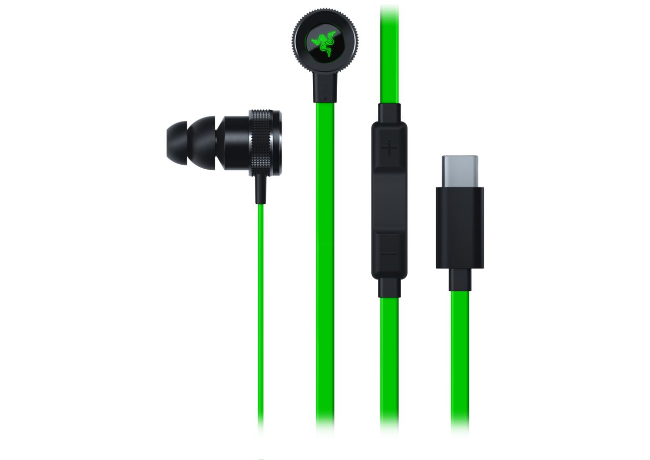 Razer Hammerhead USB-C Геймърски слушалки тапи с микрофон