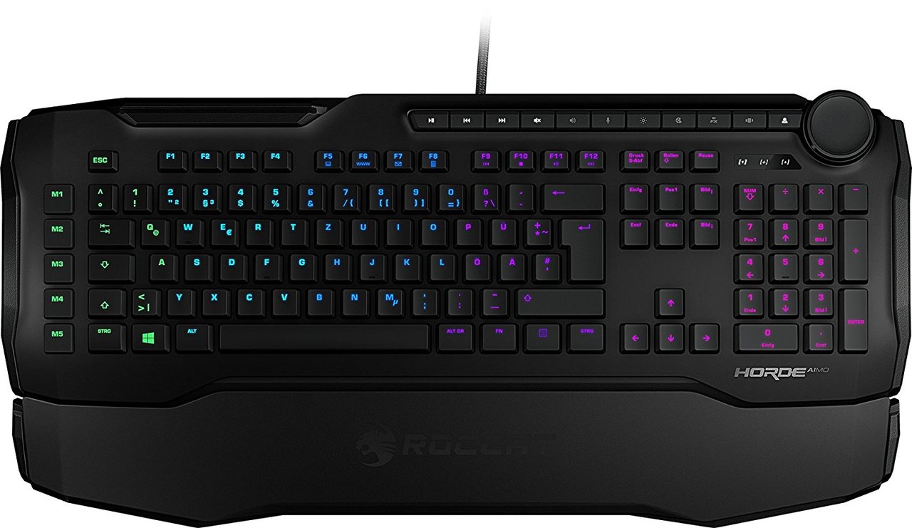 ROCCAT Horde AIMO RGB Хибридна геймърска клавиатура