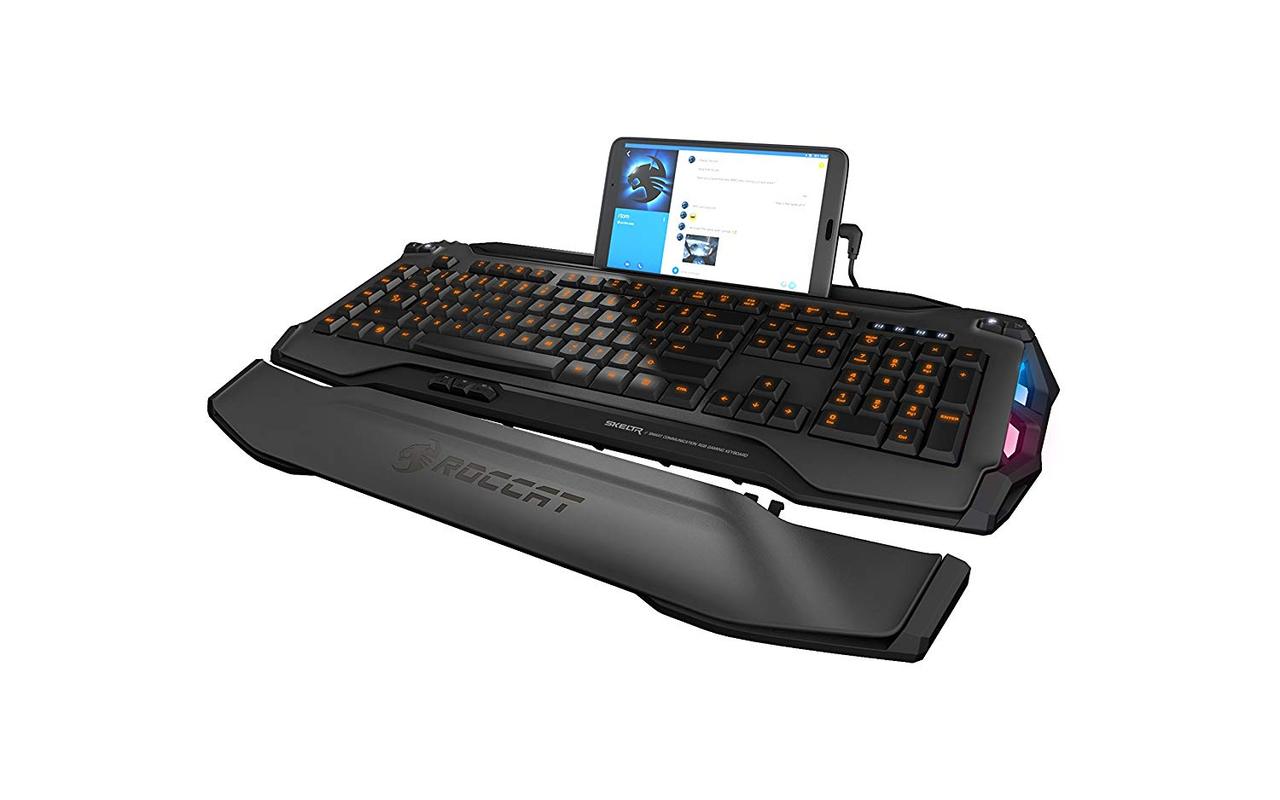 ROCCAT Skeltr Grey Smart communication RGB Геймърска клавиатура