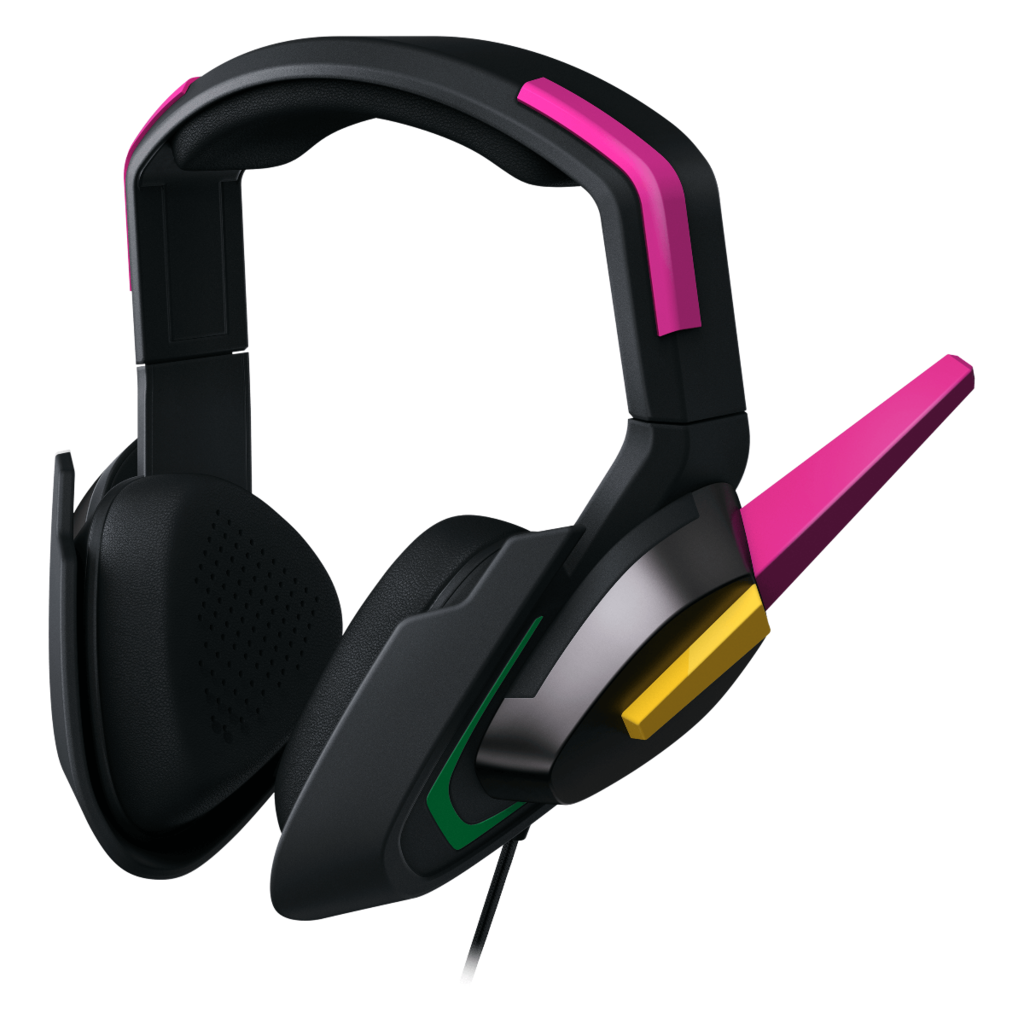 Razer D.Va MEKA Overwatch Геймърски слушалки с микрофон