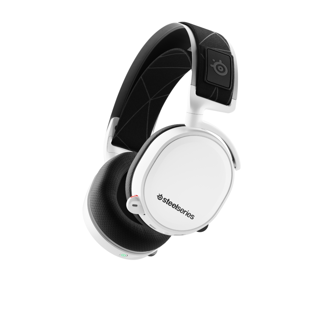 SteelSeries Arctis 7 White 2019 7.1 Surround  Безжични Геймърски слушалки с микрофон