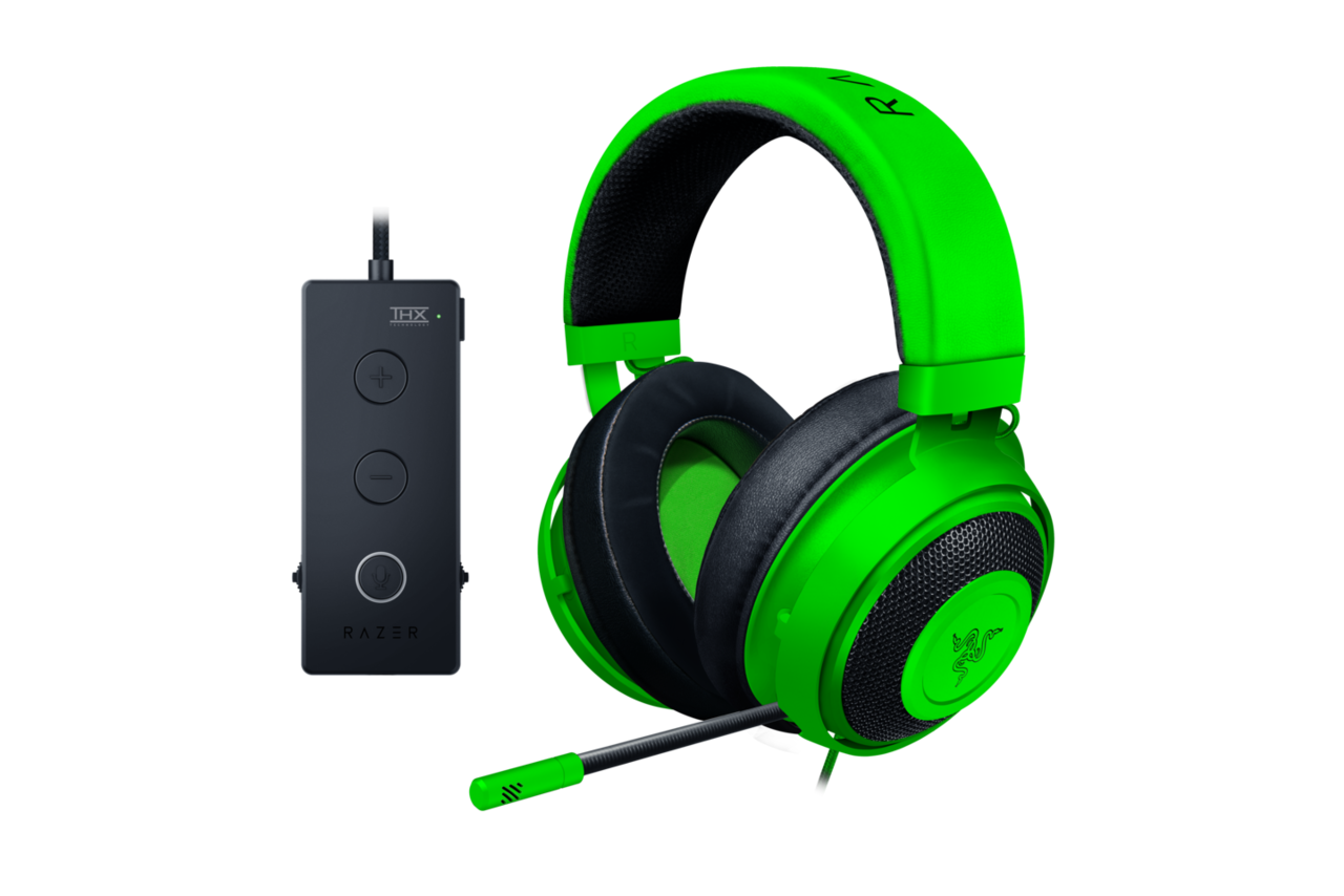 Razer Kraken Tournament Edition Green Геймърски слушалки с микрофон