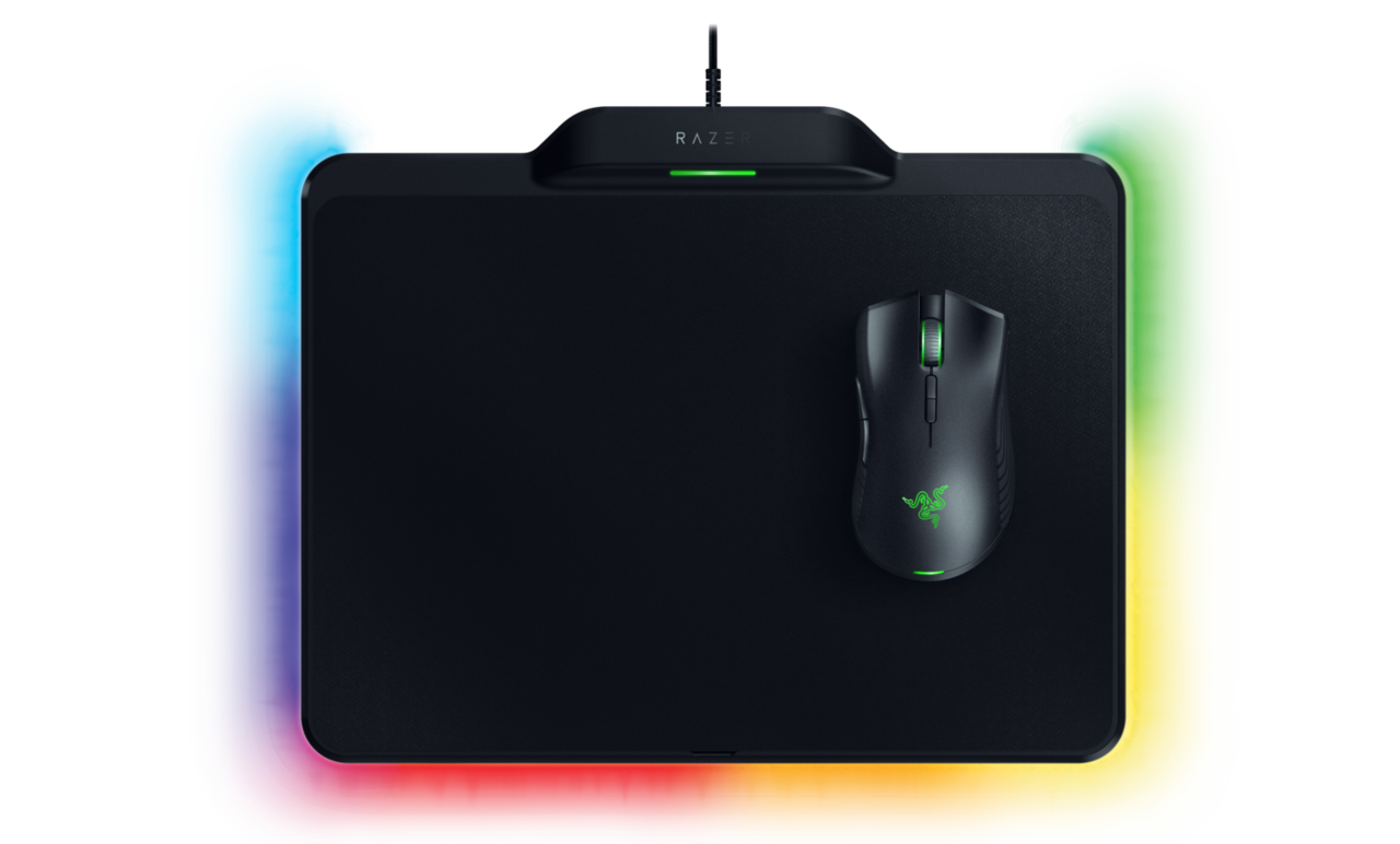 Razer Mamba HyperFlux + Firefly HyperFlux Геймърски комплект мишка и подложка