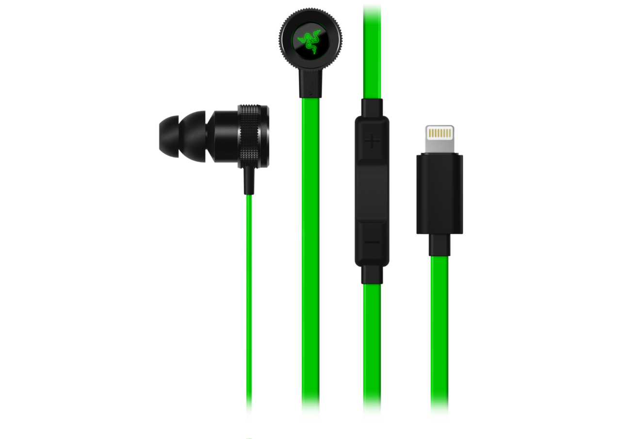 Razer Hammerhead iOS Слушалки тапи с микрофон