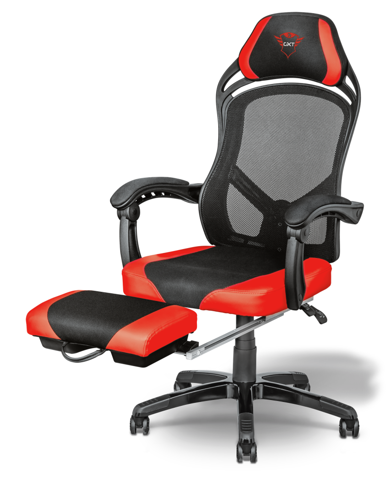 Trust GXT 706 Rona Gaming Chair Геймърски стол с поставка за крака