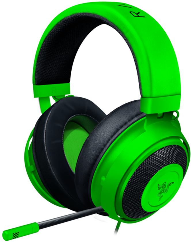 Razer Kraken 2019 Green Геймърски слушалки с микрофон