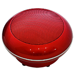 Divoom Bluetune-POP red Bluetooth  колонка за мобилни устройства