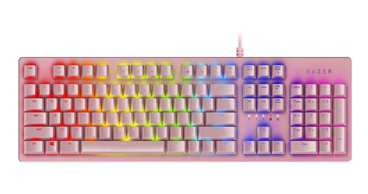 Razer Huntsman Quartz Геймърска оптико-механична клавиатура