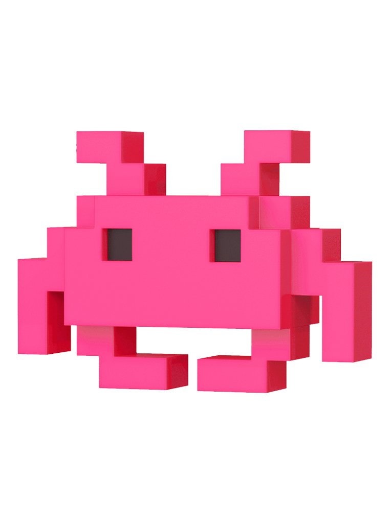 Funko POP! 8-BIT Space Invaders Medium Invader Special Edition Pink фигурка